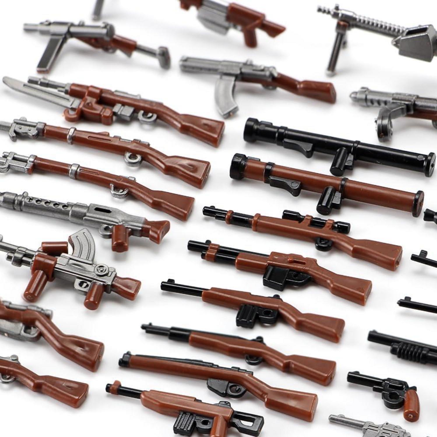 Feleph WW2 Waffen-Set Militär Spielzeug Soldaten Modell-Pack