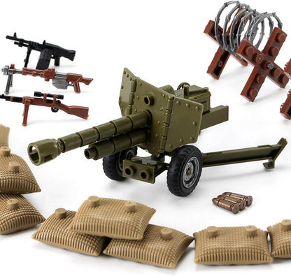 Feleph WW2 Waffen-Set Militär Spielzeug Soldatenfiguren Modell-Pack Ausrüstungsstücke
