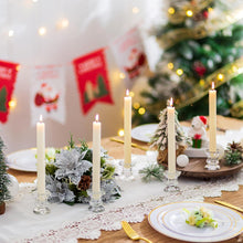 Romadedi Kerzenständer Glas für Stabkerzen 20 Stk. Hochzeit