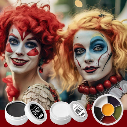 Halloween Make up Set Kunstblutgel Schwarz