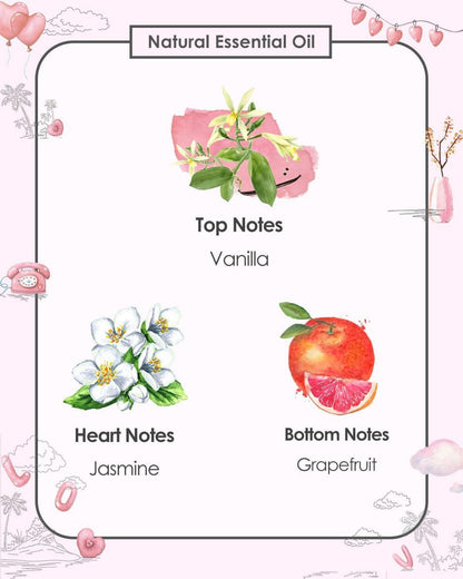 Duftkerzen Geschenkset für Frauen | Stressabbau | Rosa Kollektion 450g