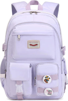 Rucksack Damen Schulrucksack Mädchen Teenager Cute Anime Bookbag