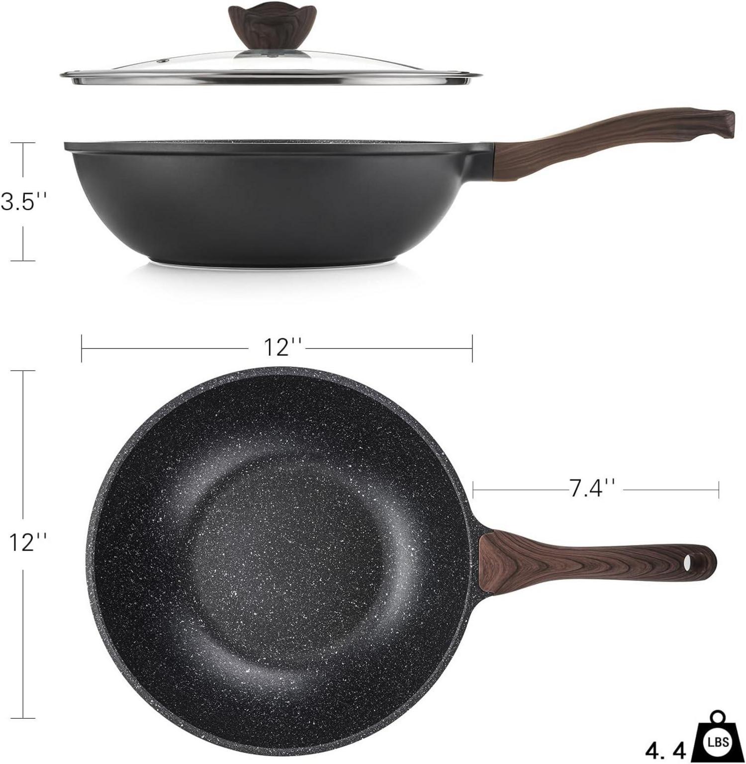 Wokpfanne 30cm induktion mit