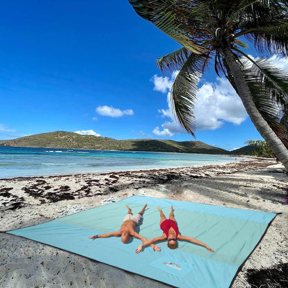 AnorTrek Sandfreie Stranddecke 300x300 cm wasserdicht
