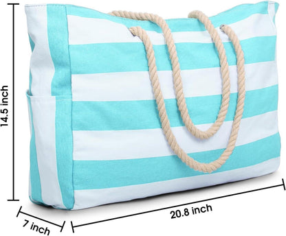 Große Strandtasche XXL Damen Reisetasche B-seegrün Weihnachtsgeschenke