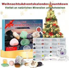 Adventskalender 2024 für Kinder mit Kristallen und