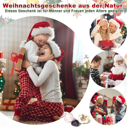 Adventskalender 2024 Kinder Geologie Kristalle Edelsteine Überraschungen