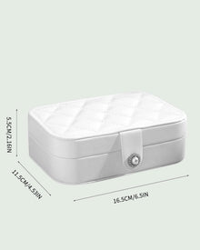 Henzin Reise Schmuckkästchen Damen Klein PU-Leder Schmuckbox