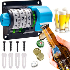 Flaschenöffner Wand Bieröffner mit Zähler präzisen Zahlen Bars Party