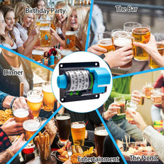 Wand Bieröffner mit Zähler für Bars Party Küche Deko