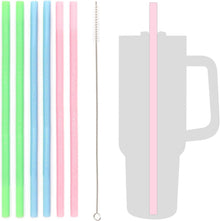 6er Set Silikon Strohhalme für Stanley Tumbler 20/30/40 oz mit