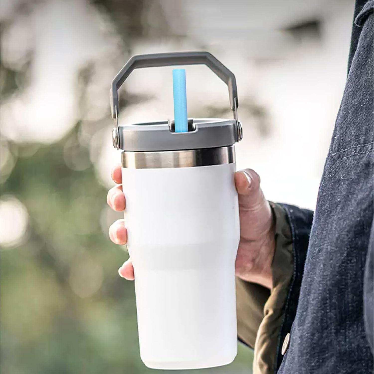 6Pcs Silikon Strohhalme für Stanley Adventure Tumbler 20/30/40 oz
