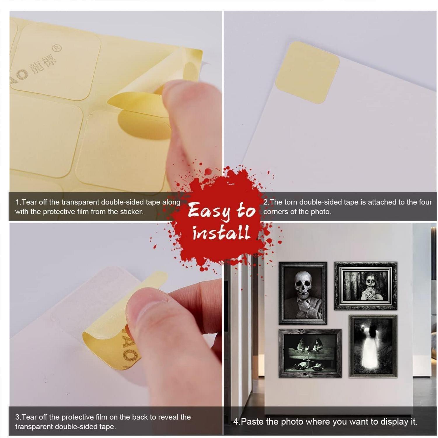 Halloween Gothic Deko Gruselige Fotos Gespenstischer Horror Bilderrahmen 15