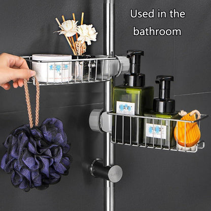 Spülbecken Organizer 2er Set ohne Bohren Schwammhalter Badezimmer Küche