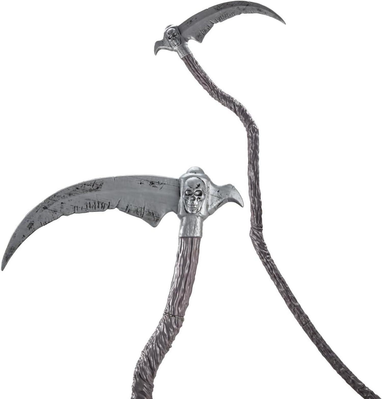 Halloween Sense Reaper Scythe Accessoires für Party und Kostüm 140cm