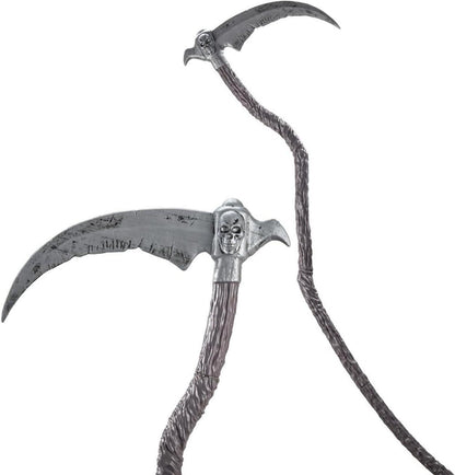 Halloween Sense Reaper Scythe Accessoires für Party und Kostüm 140cm