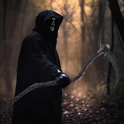 Spooktacular Halloween Sense Reaper Scythe Zubehör für Kostüm Party 140cm