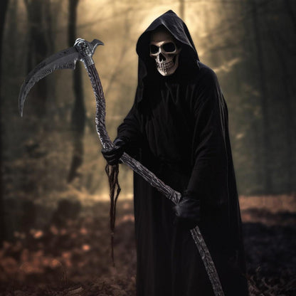 Halloween Sense Reaper Scythe 140cm Kostüm Accessoires Grusel Party