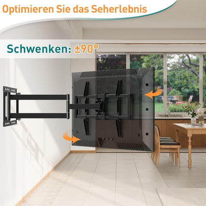 TV Wandhalterung schwenkbar neigbar für 26-50 Zoll Fernseher