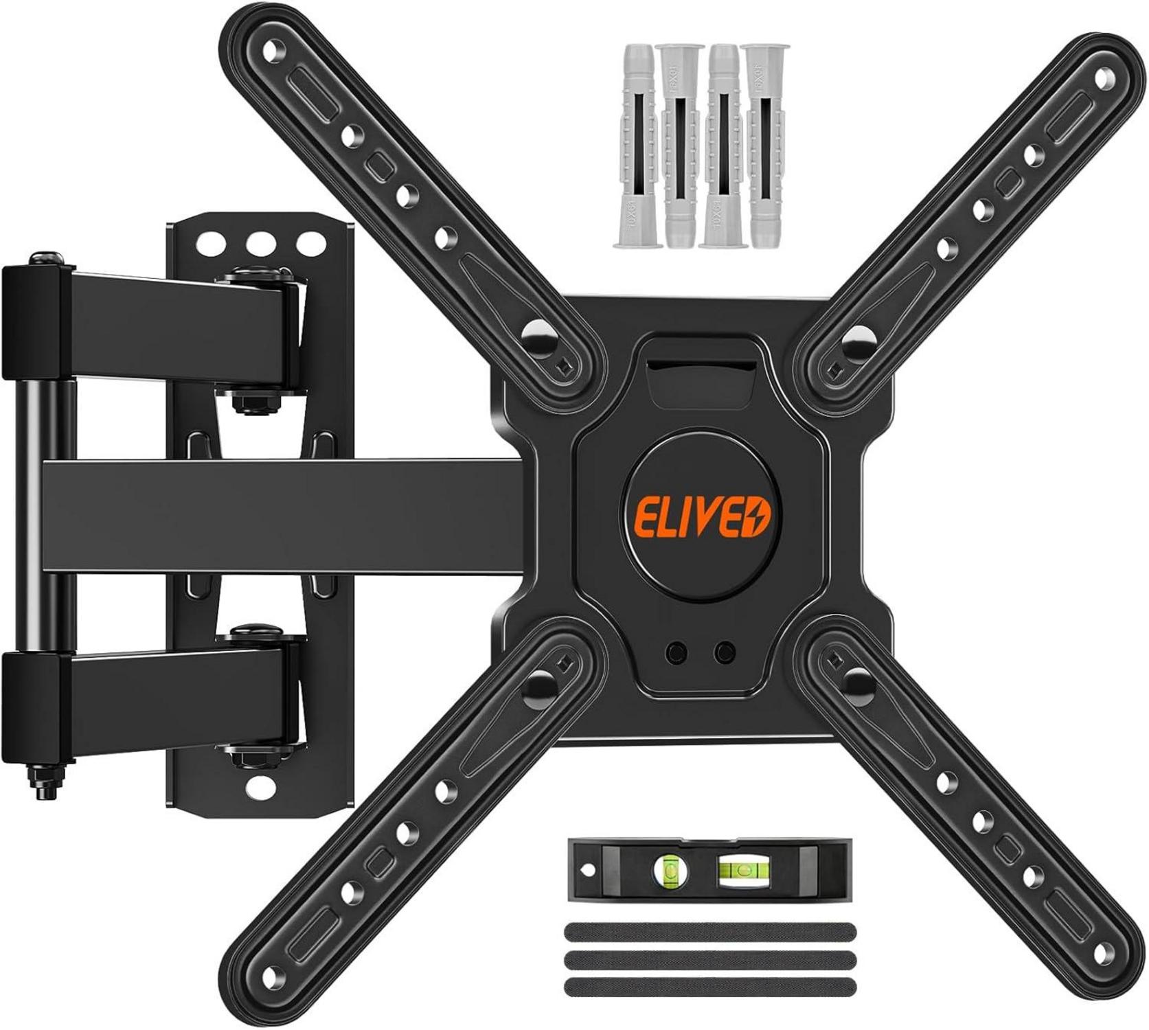 Schwenkbare TV Wandhalterung für 26-50 Zoll Fernseher bis 25KG VESA