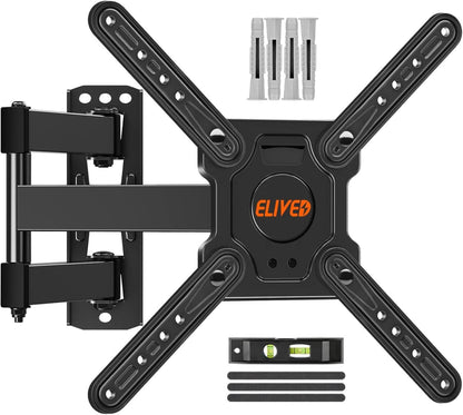 Schwenkbare TV Wandhalterung für 26-50 Zoll Fernseher bis 25KG VESA