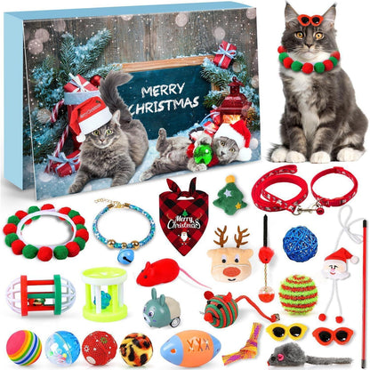 Adventskalender Katze 2024 Weihnachtsgeschenke 24