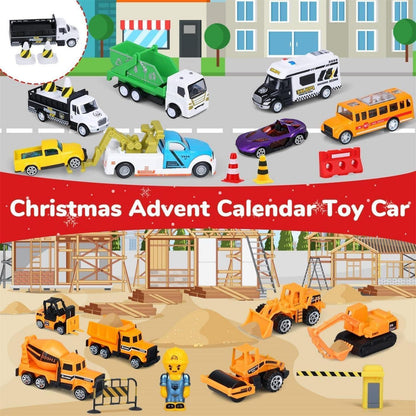 Adventskalender Autos Junge 2024, Spielzeugauto