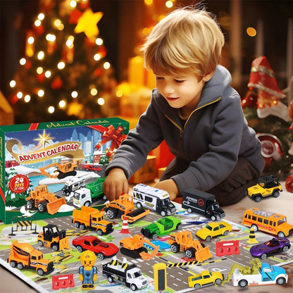 Adventskalender Autos Junge 2024, Spielzeugauto