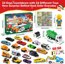 Adventskalender Autos Junge 2024, Spielzeugauto