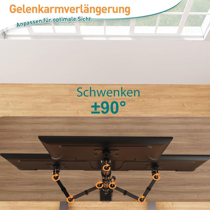 Monitor Halterung 3 Monitore 17-32 Zoll