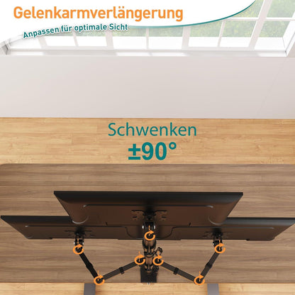 Dreifach Monitor Halterung für 17-32 Zoll