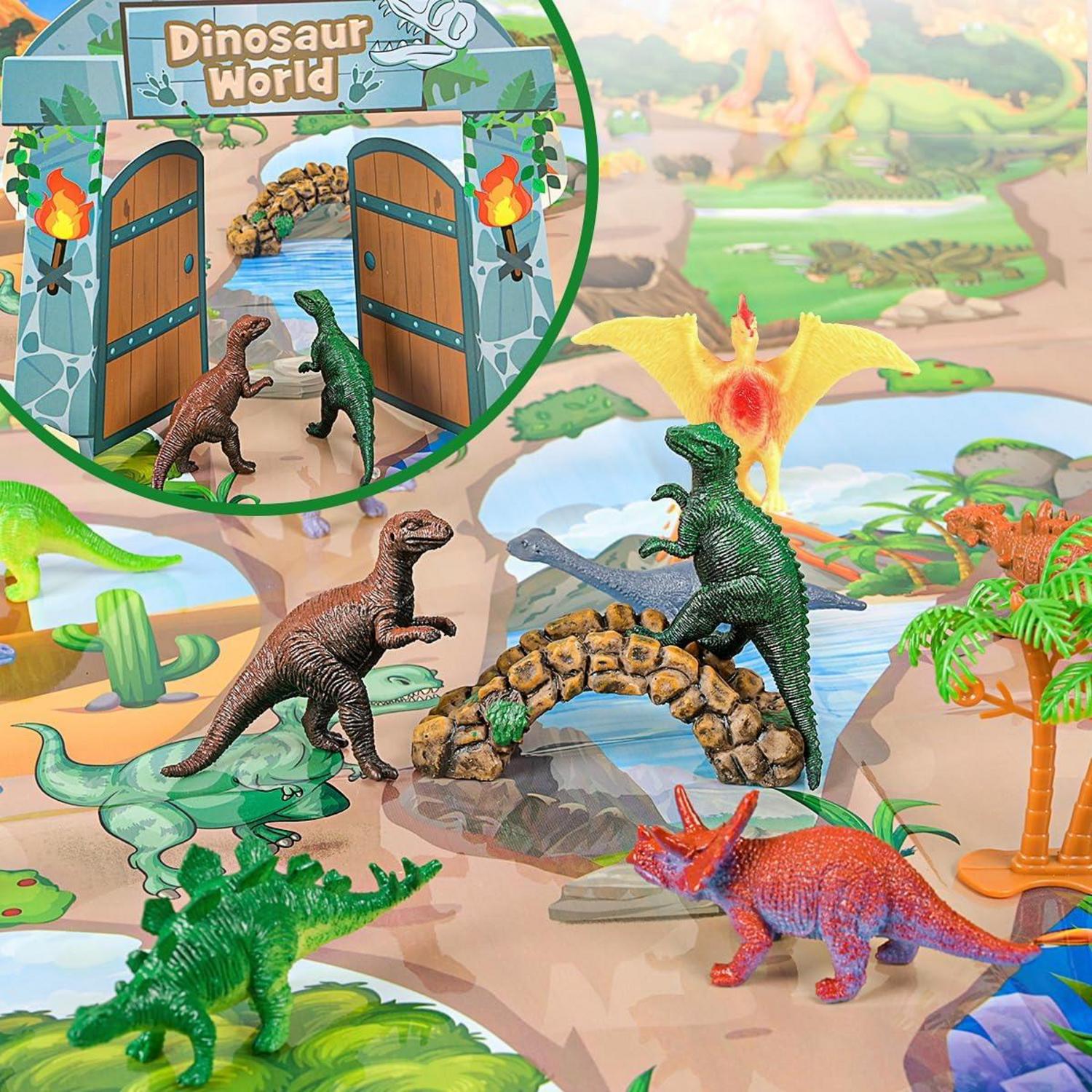 Dinosaurier Adventskalender 2024 für Kinder Jungen Mädchen 3-12 Jahre