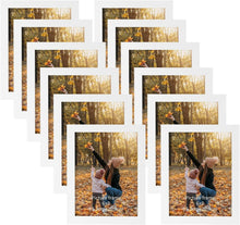 12er Set Bilderrahmen 15x20 cm Weiße Fotorahmen Collage für Fotos und