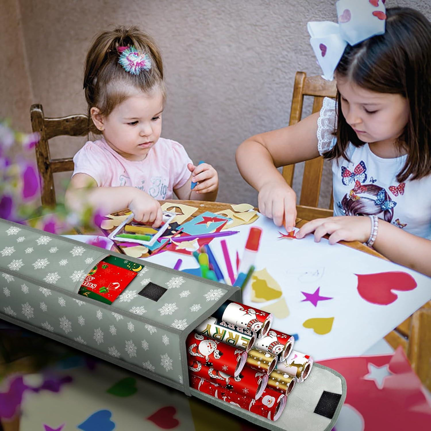 2x Aufbewahrungstasche 600D Oxford Gewebe Weihnachtspapier