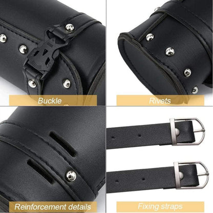 Motorrad Satteltasche Wasserdicht Universal in Lederoptik