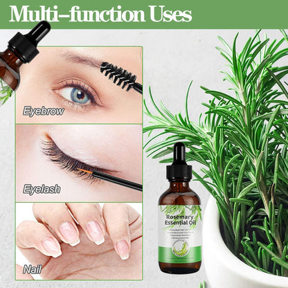 Rosmarinöl 100% 180ml für Haarwachstum Set gegen Haarausfall