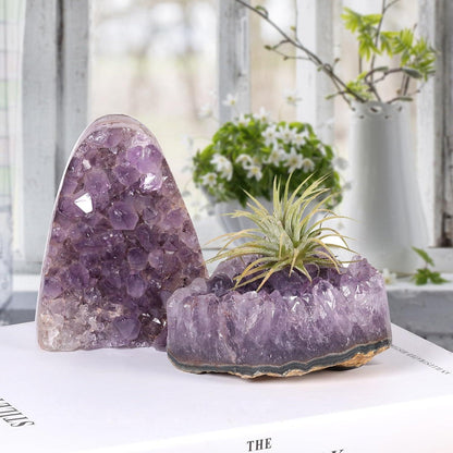 Natürlicher Amethyst Kristall Druse für Dekoration