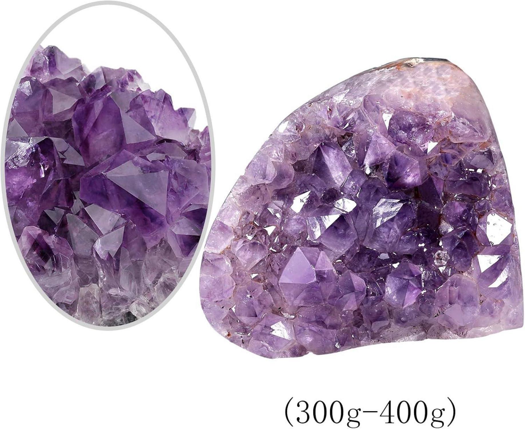 Natürlicher Amethyst Kristall Druse Groß Cluster Stein