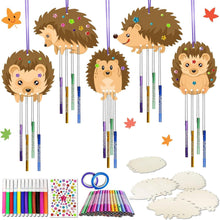 Windspiel Bastelset Kindergeburtstag Herbst Geschenk 5tlg MädchenIgel