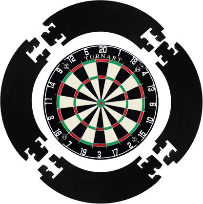 Profi Dartscheibe 45CM Steeldart Set mit 6 Metallpfeilen