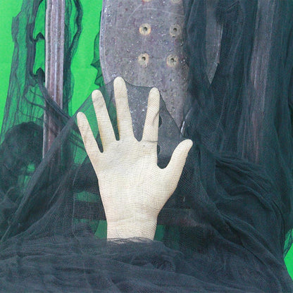 Halloween Schwarze Gaze 215 x 800 cm Gruselige Deko