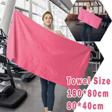 Mikrofaser Strand Handtücher Set, Rosa, 2er Pack