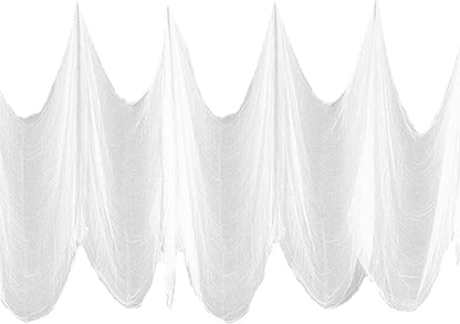 Halloween Gruseliges Tuch Schwarz 76x800 cm Halloween Dekoration