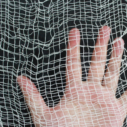 Halloween Gruseliges Tuch 76 x 800 cm - Gaze-Dekostoffe für Spukhäuser