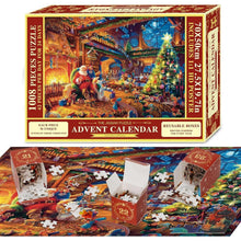 Weihnachtspuzzle Adventskalender 2024 1008 Teile Geschenk