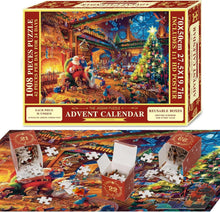 Weihnachtspuzzle Adventskalender 1008 Teile Geschenk Weihnachten