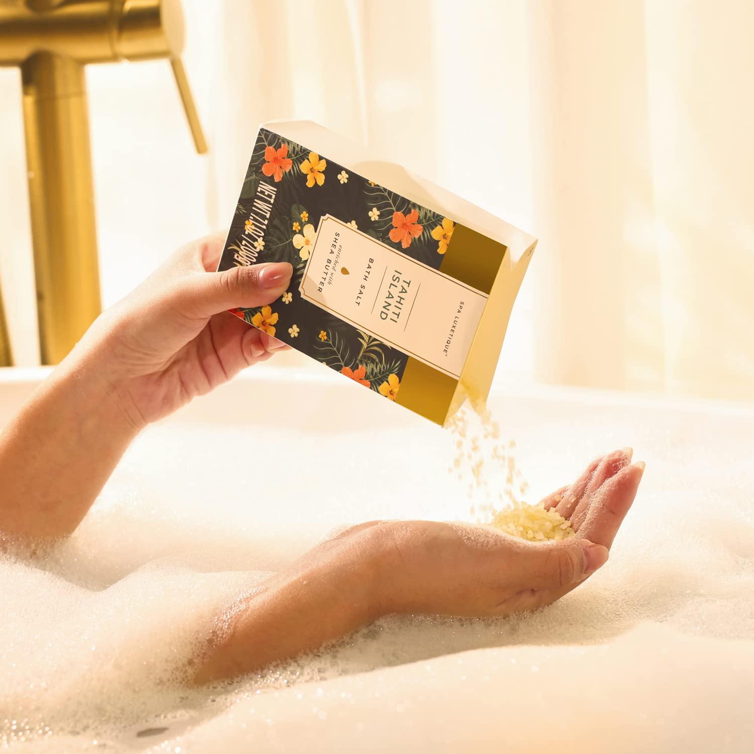 Spa Luxetique Geschenk Set 12pcs Tahiti Insel Bad ätherisches Öl