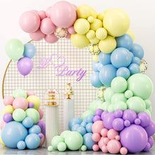 Luftballons Pastell Ballongirlande Regenbogen Geburtstag Hochzeit