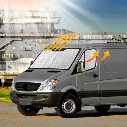 Sonnenschutz Auto Frontscheibe Mercedes Sprinter 2006-2018