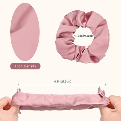 (8 Stück) Lolalet Seide Scrunchies für Damen - Premium Satin Haargummis in 8 Farben